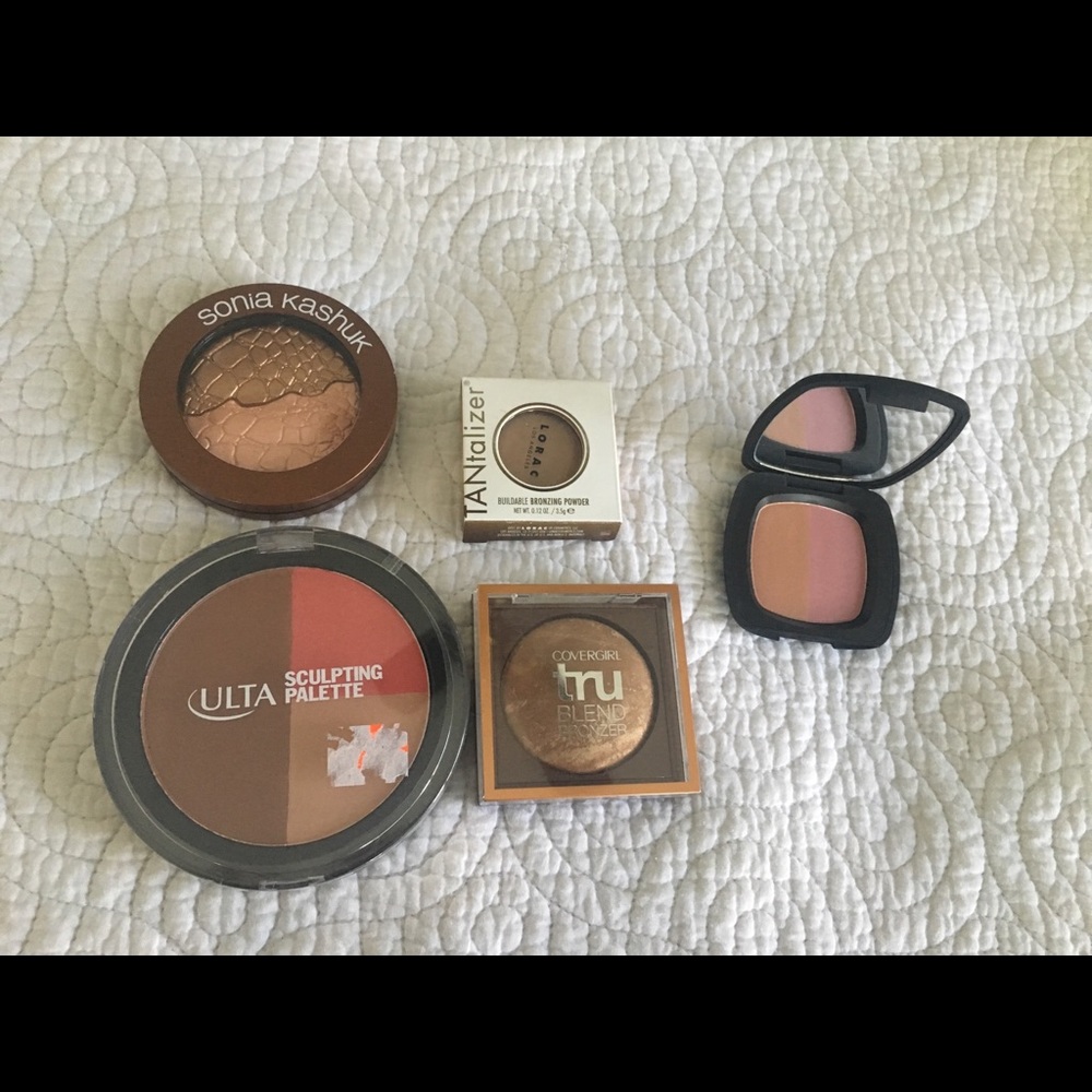 Bronzers available l, BareMinerals, Lorac, Ulta